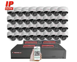 IP 32 kamerov� set s extern�m PoE XM-3205B-Ext. 4MPx, CZ menu - 43590 K�