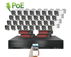 IP 32 kamerov� set s extern�m PoE XM-3206B-Ext. 4MPx, CZ menu - 49990 K�