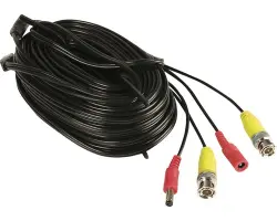 BNC+DC Video kabel 18m pro 1 kameru (analog, AHD) - 160 K�