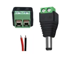 konektor DC 5,5/2,1mm male 12V - 16 K�