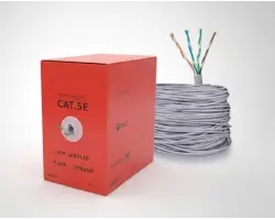 s�ov� kabel UTP CAT5e dr�t 305m box �ed� - 790 K�