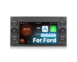 Autoradio A3718BK Android 13, 7"LCD - Carplay, Android Auto, 2GB RAM, 64GB ROM, BT, WIFI, GPS, EQ FM RDS pro Ford Transit Fiesta Focus Galaxy - 2998 K�