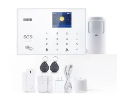Wi-Fi/4G alarm syst�m TUYA ZX-G30 white pro Android,iOS - 2390 K�