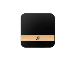 PST DV-DD 433Mhz domovn� zvonek, �ern� - p�ij�ma� k PST-DV-114 TuyaSmart - 299 K�