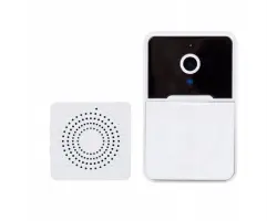 Tuya Smart WiFi zvonek s kamerou b�l� - 498 K�