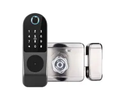 WiFi inteligentn� z�mek TUYA PST-EA1 s kl�vesnic� a otiskem prstu, Android/iOS - 2490 K�