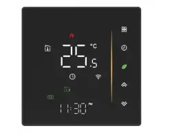 WIFI Digit�ln� termostat 006GBW pro elektrick� vyt�p�n� Tuya �ern� - 1390 K�