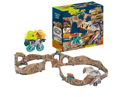 Dinosau�� park A1788 - pap�rov� kartonov� dr�ha (auto set) - 560 K�