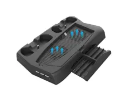 Vertik�ln� stojan 5v1 a dob�jec� stanice P5-010-2 pro Playstation 5 (PS5) - 470 K�