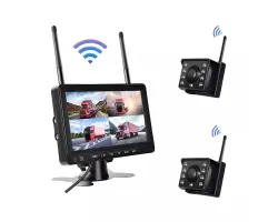 WiFi parkovac� set TRUCK Z2091 2 wifi kamery + 7" LCD split, Wifi dosah a� 50m - 5990 K�