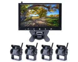 WiFi parkovac� set TRUCK se 4 kamerami K0163 + 9" LCD monitor - 5990 K�