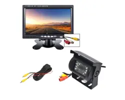 Parkovac� syst�m TRUCK, R0030P 18IR LED AV CINCH kamera s 7" LCD displejem na palubku - 2166 K�