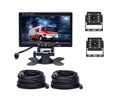 Parkovac� syst�m TRUCK A1510, 2x 8IR LED kamera s 7" LCD displejem na palubku - 2568 K�