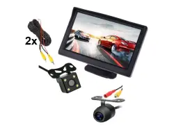 Parkovac� set LCD 5 + kamera 4 LED + p�edn� kamera - 1156 K�