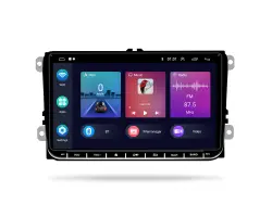 2DIN Autor�dio 9" LCD A3041  2+32GB Android 13 Carplay Android Auto GPS Wifi FM RDS pro VW/Passat/Golf/MK5/MK6/Jetta T5 - 3890 K�