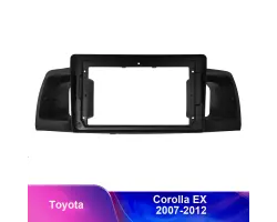 Toyota corolla ex (2007-2012) 9"- Reduk�n� r�me�ek  A7082 pro autor�dio 9" (matt black) - 580 K�