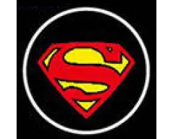 logo folie pro Led logo projektor UNI 2ks SUPERMANN - 50 K�