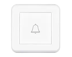 UNIC Zvonek v�etn� r�me�ku plast b�l� - 84 K�