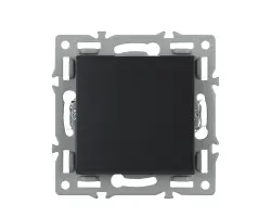 UNIC modul MDV02 vyp�na� st��dav�-schodi��ov� �.6, �ern� pro r�me�ek 82mm - 59 K�