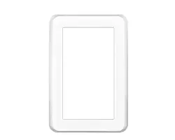 UNIC R�me�ek pro modul dvojz�suvka, 122mm plast b�l� - 39 K�