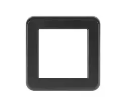 UNIC R�me�ek pro 1 modul, 82mm plast �ern� - 25 K�