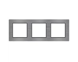 UNIC R�me�ek 224mm pro 3 moduly, slitina hlin�ku �ed� - 228 K�