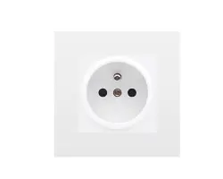 SRAN Elektrick� z�suvka 230V b�l� plast - 100 K�