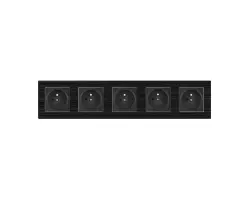 SRAN Elektrick� p�tiz�suvka MDZ230 230V 16A v r�me�ku 420mm, plast �ern� - 330 K�