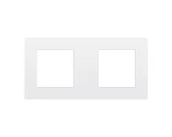 SRAN b�l� plast �irok� r�me�ek pro 2 moduly  - 60 K�