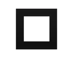 SRAN r�me�ek pro 1 modul plast �ern� - 48 K�