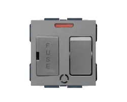 SRAN 13A pojistkov� sp�na� s kontrolkou �ed� - 50 K�