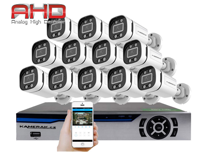 12 kamerov systm AHD WN12-59A 2Mpx