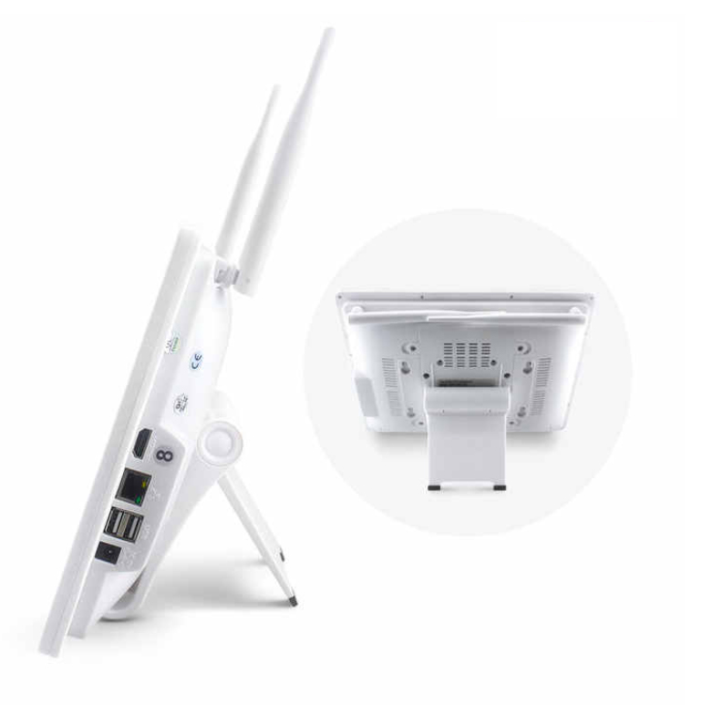 WiFi NVR 8CH rekorder IPPro/Eseecloud pro 8 kamery LCD 11,6