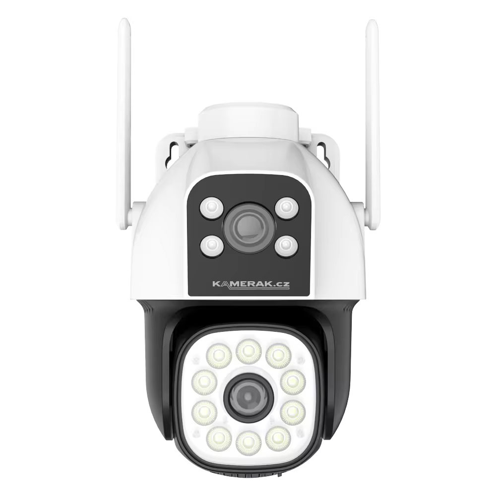 4G PTZ kamera CAH-913 se dvma objektivy 2+2MPx