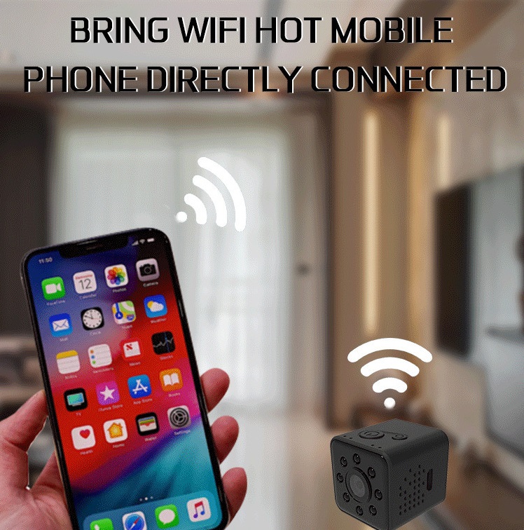 Mini kamera s vysokm rozlienm a nonm vidnm