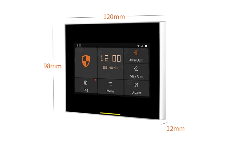 Wi-Fi/GSM alarm systém TUYA PST-H502 black pro Android,iOS