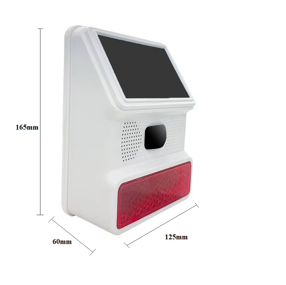 WiFi Smart Tuya venkovn vodotsn multifunkn sirna PST-PE523W