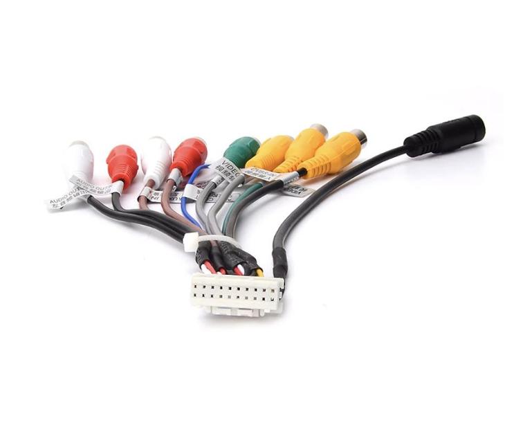 Multifunkn propojovac audio kabel 20 PIN pro extern mikrofon Jack 3,5 mm