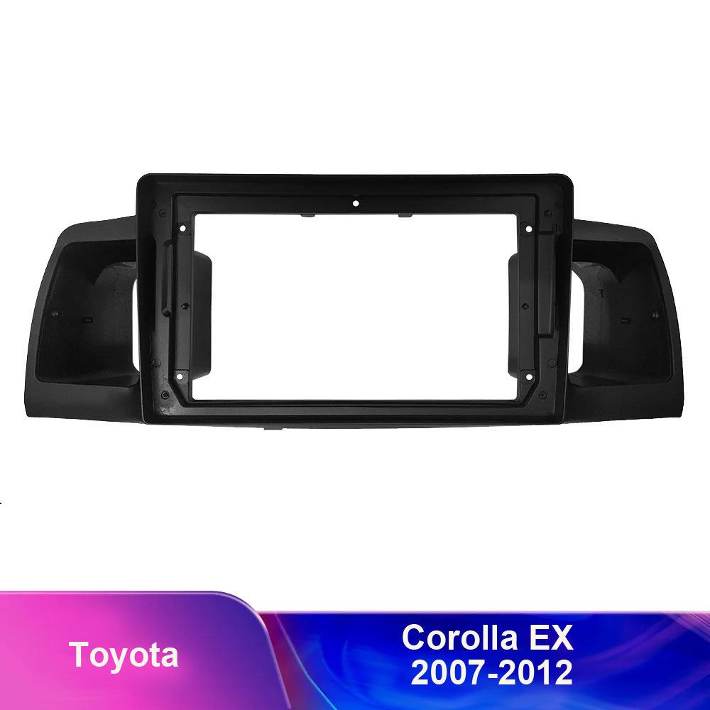 Redukční rámeček  A7082 pro autorádio 9 palců pro Toyota corolla ex 2007-2012 (matt black)