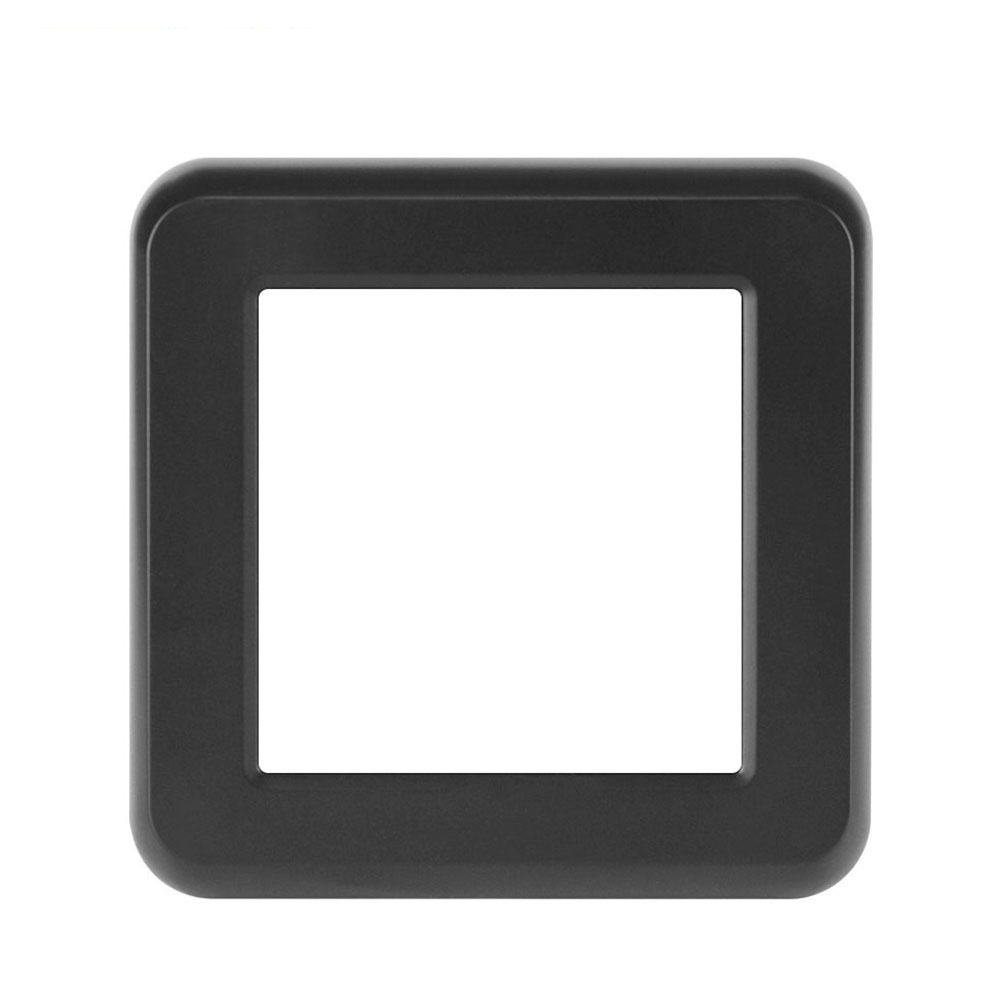 Rámeček pro 1 modul, 82mm plast černý