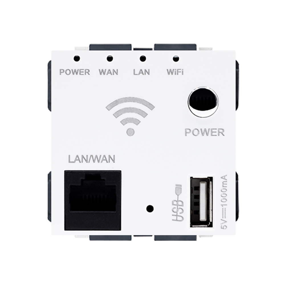 Modul WiFi socket bílá do rámečku